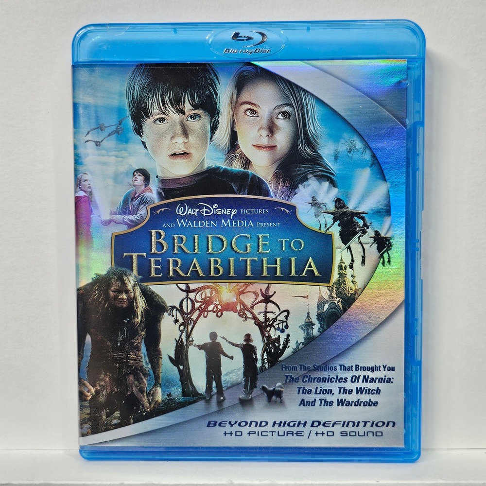 Bridge to Terabithia Blu-ray Disney Walden Media Josh Hutcherson Fantasy‎ PG
